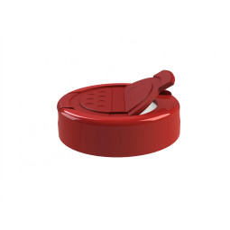 Tapa Especiarias B/L 63 Rojo + sello de inducción p/ PET