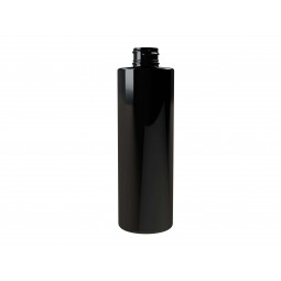 Frasco PET 250ml M4 cilíndrico 24-410 INV negro 24g