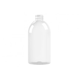 Frasco PET 500ml M1 cilíndrico INV 28/410